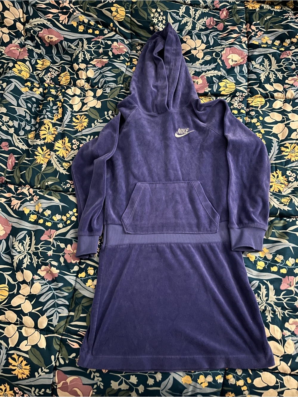 Nike Kids' Purple Hoodie Dress Girls Size 6X